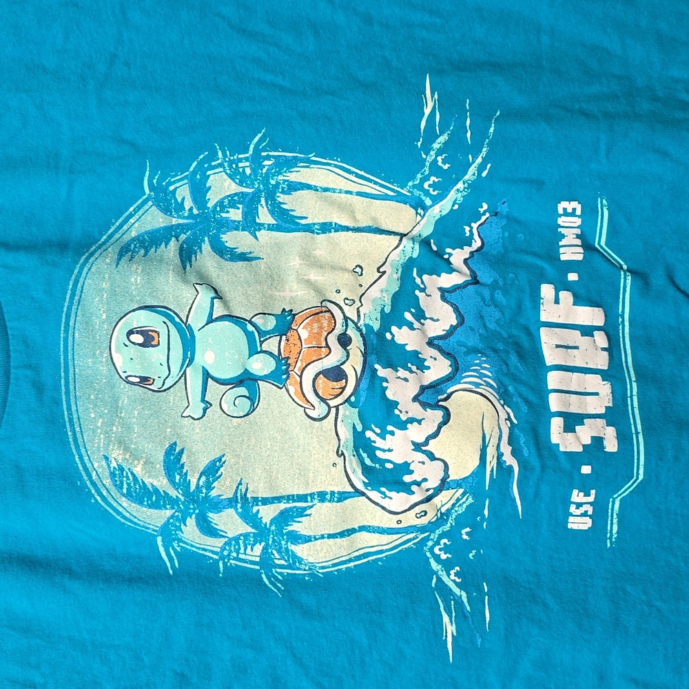 Pokemon Squirtle Surf Tee Fury T-shirt